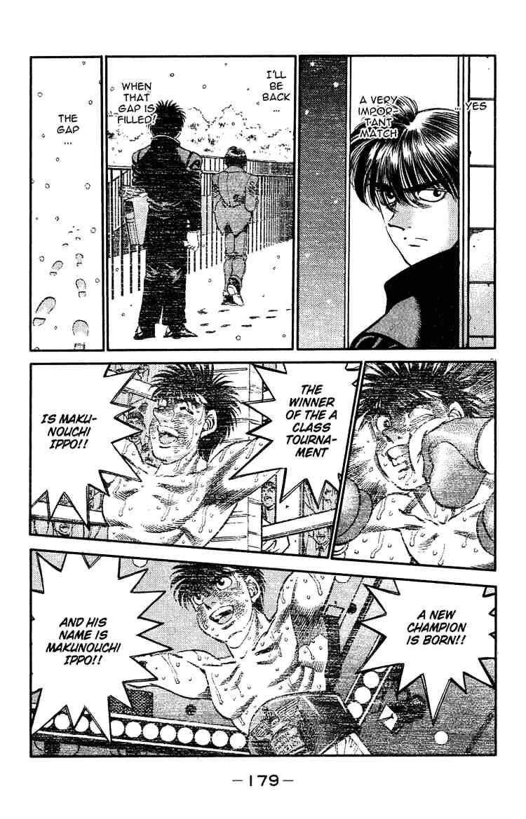 Hajime no Ippo: Fighting Spirit, Chapter 315 image 15